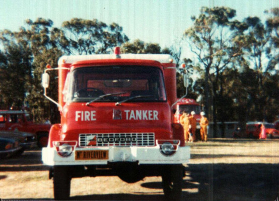 The brigade has had several long-serving tankers over the years, including this Bedford. 